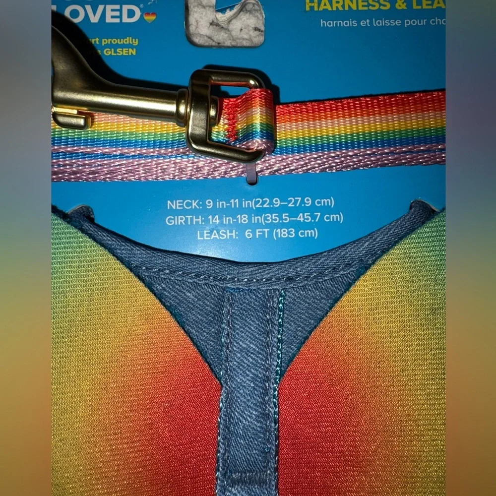 Pride Harness & Leash